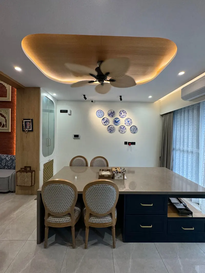 3BHK Apartment Interiors by Vibgyor Interiors